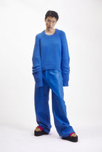 Load image into Gallery viewer, Altuzarra_Biker Sweater-Blue Crush