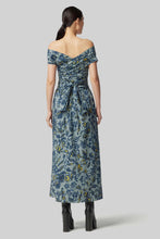 Load image into Gallery viewer, Altuzarra_&#39;Corfu&#39; Dress-Stormcloud Shibori Flower