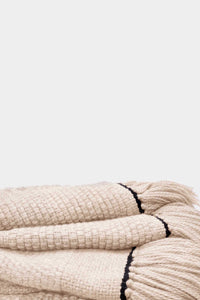 Altuzarra_Handwoven Wool Throw Blanket-Ivory