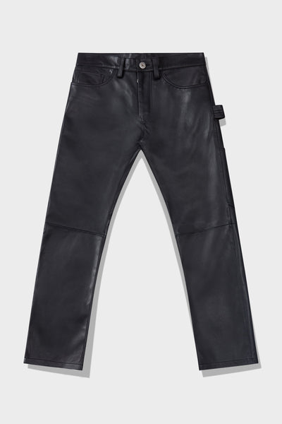 Altuzarra_Leather Workwear Pant-Black