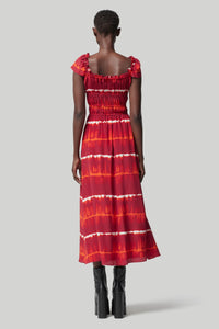 Altuzarra_'Lily' Dress-Syrah Gradient Shibori