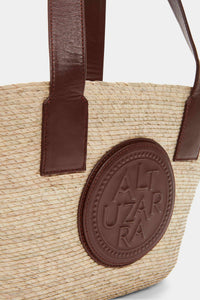 Altuzarra_'Medallion' Watermill Bag Small_Praline