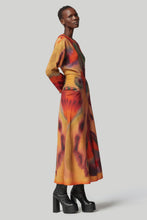 Load image into Gallery viewer, Altuzarra_&#39;Nikouria&#39; Dress-Bright Coral Rorschach