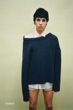 Load image into Gallery viewer, Altuzarra_Pullover With Buttons-Space Blue