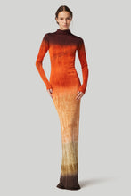 Load image into Gallery viewer, Altuzarra_&#39;Rhea&#39; Dress_Bright Coral Hand Dyed