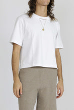 Load image into Gallery viewer, Altuzarra_Slit Crop T-Shirt-Optic White