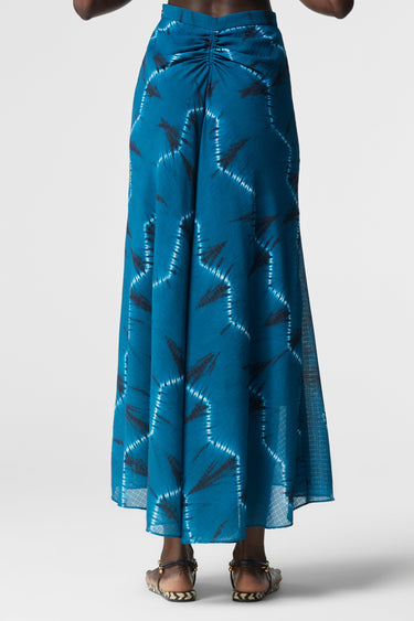 Altuzarra_'Thalissa' Skirt-Mediterranean Teal