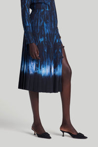 Altuzarra_'Tullius' Skirt_Berry Blue Shibori
