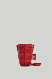 Altuzarra_'Watermill' Bag Bucket-Bright Coral