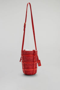 Altuzarra_'Watermill' Bag Bucket-Bright Coral