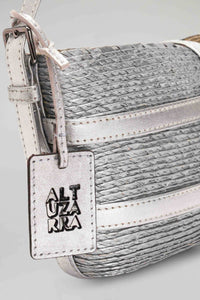 Altuzarra_'Watermill' Shoulder Bag-Silver