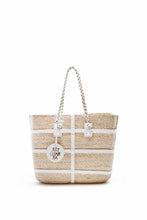 Load image into Gallery viewer, Altuzarra_&#39;Watermill&#39; Tote E/W_Natural/White